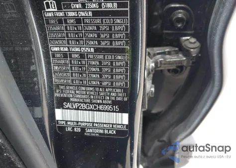 2012 Land Rover Range Rvr Evoque from USA, damaged, VIN SALVP2BGXCH699515